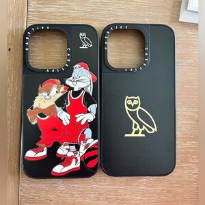 Casetify Black Sleek Protective Phone Case iPhone 14 Pro